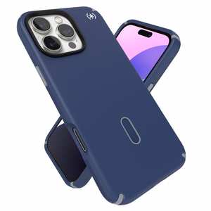 Speck Presidio2 Pro vāciņš ar MagSafe un ClickLock iPhone 16 Pro Max tālrunim, Coastal Blue/Dust Grey