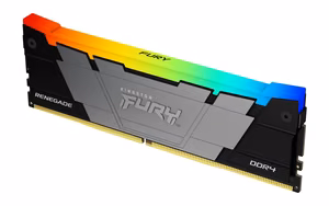 Kingston Technology FURY 16GB 3600MT/s DDR4 CL16 DIMM 1Gx8 Renegade RGB