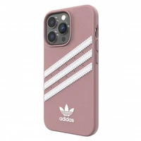 Adidas OR veidots viedtālruņa apvalks PU iPhone 13 Pro / iPhone 13 - rozā