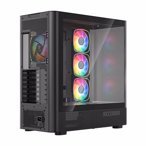 MODECOM Volcano AQ500 ARGB Midi melns