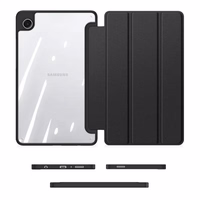 Korpuss Dux Ducis Toby Samsung X110/X115 Tab A9 8.7/X130/X135 Tab A11 8.7 melns