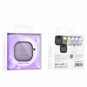 Violetas TWS Bluetooth austiņas Borofone BW29 Charm