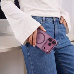 Tech-Protect MagZero MagSafe vāciņš iPhone 17 Pro / 18 Pro – matēts bordo