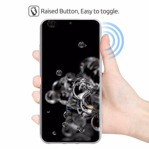Crong Crystal Slim vāciņš ierīcei Samsung Galaxy S20 Ultra, caurspīdīgs