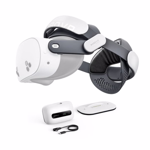 BoboVR M3 Pro+ galvas siksna ar akumulatoru Quest 3 un 3S