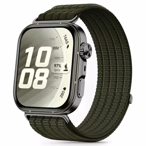 Tech-Protect neilona siksniņa Huawei Watch Fit 3 / 4 / 4 Pro / 5 / 5 Pro - zaļa