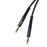XO audio kabelis NB-R175B jack 3,5mm - jack 3,5mm 2,0 m melns