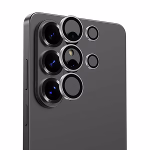 Benks rūdīta stikla stikls Warrior Lens Protector kameras aizsargstikls priekš Samsung Galaxy S26 Ultra (objektīvs 5 gabali) sudraba krāsā