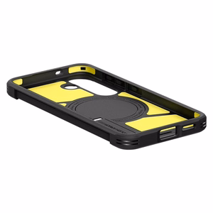 Spigen Tough Armor Magnētiskais viedtālruņa apvalks Samsung Galaxy S25 - melns