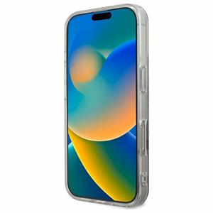 Guess IML 4G MagSafe futrālis iPhone 16 Pro - brūns