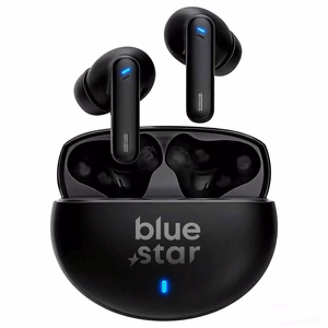Bezvadu austiņas BLUE STAR ZEN ANC + ENC TX5 TWS melnas