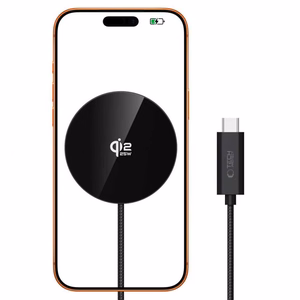 TECH-PROTECT A50 Magnetic MAGSAFE Bezvadu Lādētājs 25W QI2.2 melns