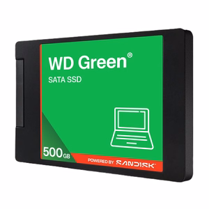 SSD|SANDISK|Green|POWERED BY SANDISK|500 GB|Serial ATA III|Read speed 545 MB/s|2.5"|WDS500G5G0A