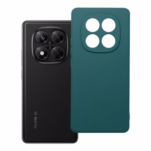 Matēts viedtālruņa apvalks XIAOMI Redmi Note 14 PRO 4G tumši zaļš