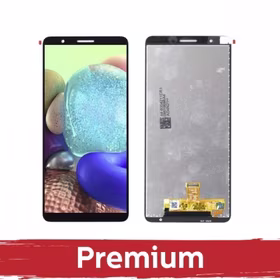 LCD Displejs Saderīgs ar Samsung A013 A01 Core (2020) Melns OEM