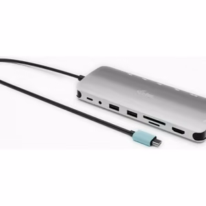 I-TEC USB-C Metal Nano doks 3x displeji un PD
