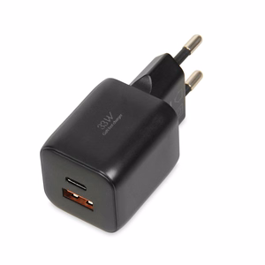 iBOX C-42 GaN PD33W Sienas lādētājs, Melns