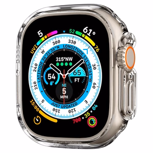 Spigen Thin Fit maciņš Apple Watch Ultra 1 / 2 / 3 49mm caurspīdīgs