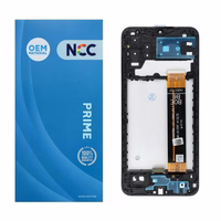NCC LCD displejs SAMSUNG A13 4G A135F/U/M A137F OEM ar rāmi