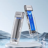 Orico TXM2-C3 M.2 NVME USB-C 3.2 10Gb/s disku ierīce - pelēka