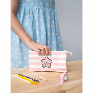 Pusheen Rose Collection penālis un kosmētikas somiņa