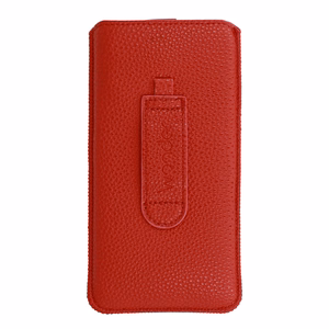 WONDER Deko viedtālruņa apvalks (izmērs XXL) Samsung S25 Ultra/S24 Ultra/M35/M23/A16 5G/Xiaomi Redmi 14C sarkans