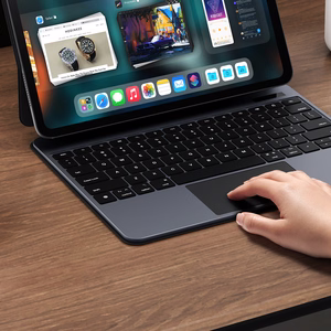 Dux Ducis MK sērijas tastatūras maciņš iPad Pro 13" (2024), melns