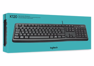 Logi K120 vadu tastatūra melna OEM US