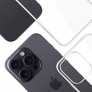3mk Viedtālruņa apvalks Eco Apple iPhone 15 Pro Max - caurspīdīgs