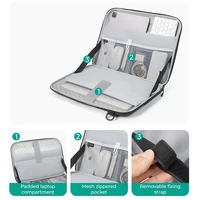 Tech-Protect Ranger-X taktiskais portatīvā datora apvalks 15–16" - melns