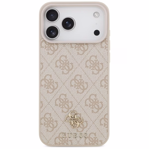 Guess 4G Small 4G и Classic MagSafe Чехол для iPhone 17 Pro Max - розовый