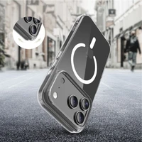 Tech-Protect Flexair Hybrid CC MagSafe maciņš iPhone 17 Pro Max caurspīdīgs