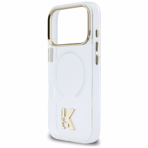 Karl Lagerfeld IML K Head Logo MagSafe Maciņš for iPhone 17 Pro - Clear