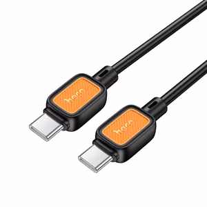 Кабель USB C to USB C Hoco 3A 60W 1 m X108 черный