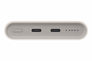Внешний аккумулятор Samsung EB-U2510XUEGEU беспроводной 10000 mAh 2x USB-C 25W SFC - бежевый