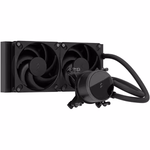 Fractal Design šķidruma dzesēšana Radius 240, melna, Intel, AMD