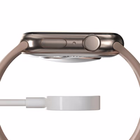 Devia indukcijas magnētiskais lādētājs Kintone USB 1,0 m balts Apple Watch