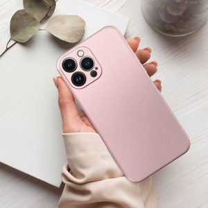 METALLIC viedtālruņa apvalks IPHONE 16 Plus rozā