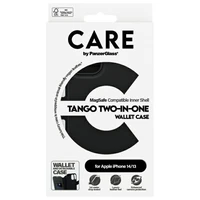 CARE by PanzerGlass Funkcija Tango 2in1 Maku apvalks MagSafe iPhone 13 / 14 - melns