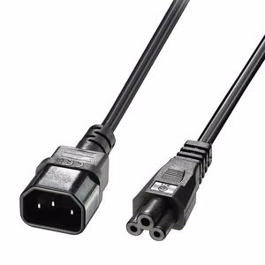 BAROŠANAS KABELIS IEC C14 UZ IEC C5/2M 30341 LINDY