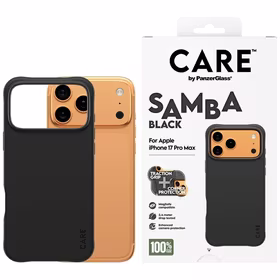 CARE by PanzerGlass Modes Samba Magnētiskais viedtālruņa apvalks iPhone 17 Pro Max - Melns