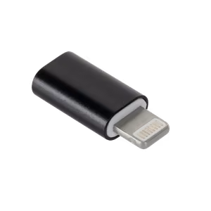 M-Life adapteris micro USB – Apple Lightning, melns