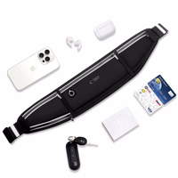 Tech-Protect M3 universālā sporta jostas soma - melna