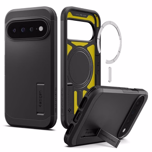 Spigen Tough Armor Mag MagSafe maciņš, paredzēts Google Pixel 11 Pro XL, melns