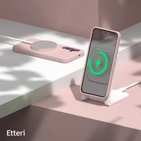 Etteri Silicone case for Samsung Galaxy A17 5G light pink