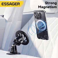 Automašīnas turētājs Essager "Spiral" melns (magnētisks / gaisa reste)