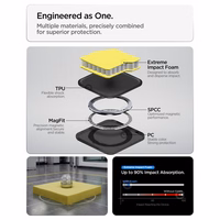 SPIGEN futrālis TOUGH ARMOR saderīgs ar MagSafe priekš SAMSUNG S26 Ultra ash violet