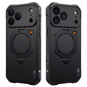 Supcase UB Aero MagSafe Aramid  iPhone 18 Pro Max / 17 Pro Max vāciņš, melns