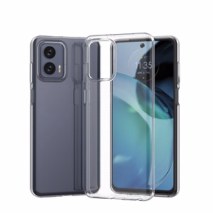 Īpaši plāns 0.5mm viedtālruņa apvalks Motorola Moto G73 5G plāns caurspīdīgs vāks