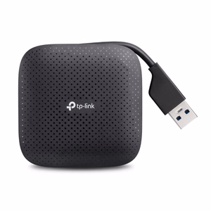 TP-Link UH400 USB 3.2 Gen 1 (3.1 Gen 1) Type-A 5000 Mbit/s melns